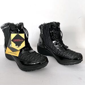 Khombu Molly Waterproof Winter Ankle Snow Boots